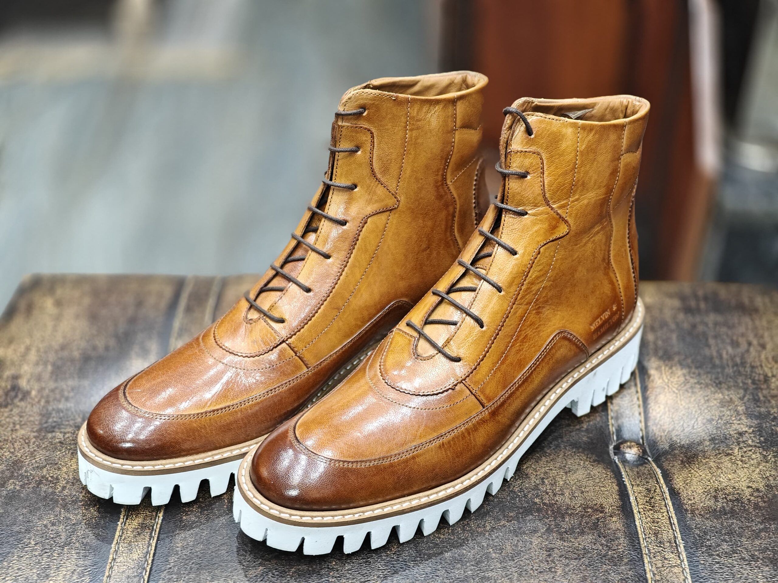"Melvin & Hamilton Boots – Premium Leather Boots with Timeless Design and Comfort"